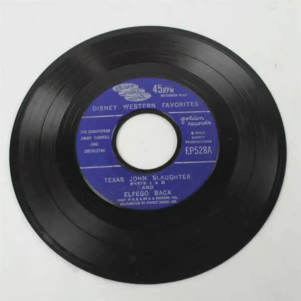 Lot of 2 45 RPM Peter, Paul & Mary -If You Love Your Country & Pecos Bill 