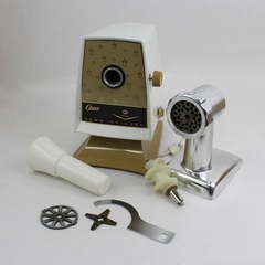 Oster Imperial Food & Meat Grinder 946-08F W Accessories Sausage Stuffer Works