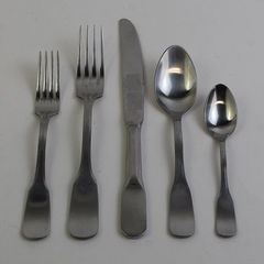 Lot Of 5 Guy Degrenne Beau Manoir-Blois (Stainless) Flatware Spoons Forks Knife
