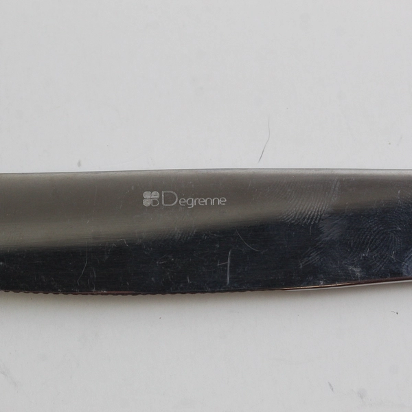 Lot Of 5 Guy Degrenne Beau Manoir-Blois (Stainless) Flatware Spoons Forks Knife