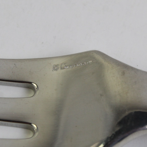 Lot Of 4 Guy Degrenne Squadro (Stainless) Flatware 2 Forks 1 Spoon 1 Knife