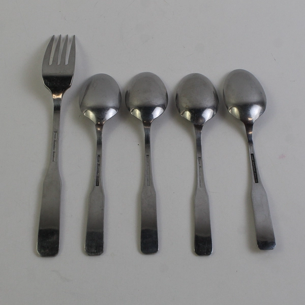 Lot Of 5 Northland (Stainless) Flatware Teaspoons Dinner Fork