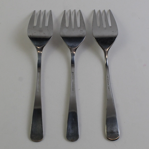 Lot Of 3 Northland (Stainless) Flatware Serving Forks 9.25" Long