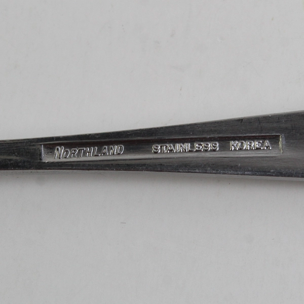 Lot Of 5 Northland (Stainless) Flatware Soup Spoons 7.25" Long