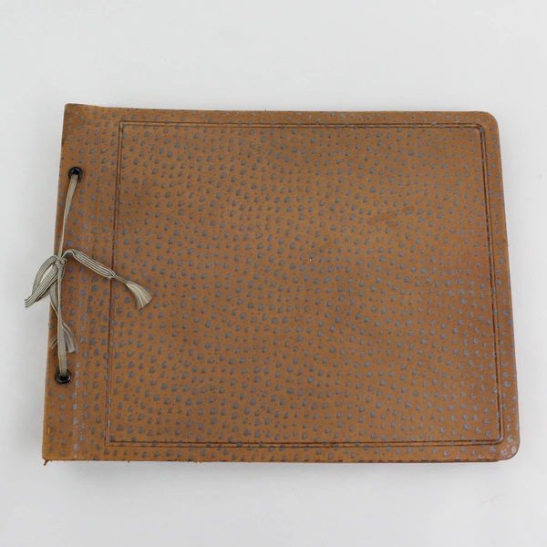 Vintage Cardboard Cover Photograph Album 10.25 x 13