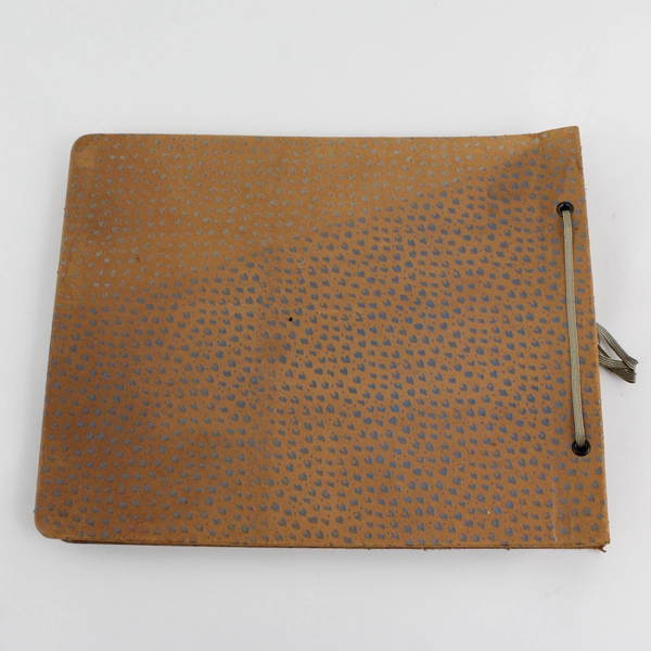 Vintage Cardboard Cover Photograph Album 10.25 x 13