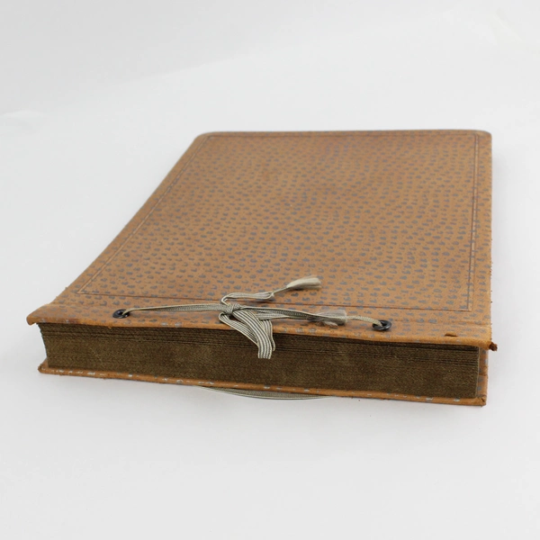 Vintage Cardboard Cover Photograph Album 10.25 x 13