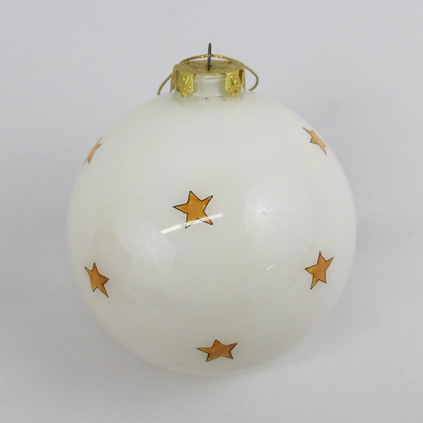 2000 Debbie Mumm 12 Days of Christmas Glass Ball Ornament Nine Ladies Dancing 