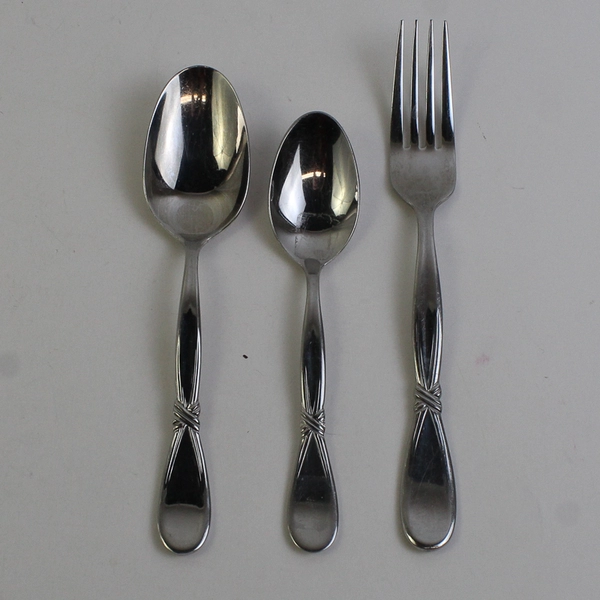 Lot Of 6 Oneida Silver OHS452 (Stainless) Flatware 2 Forks & 4 Spoons