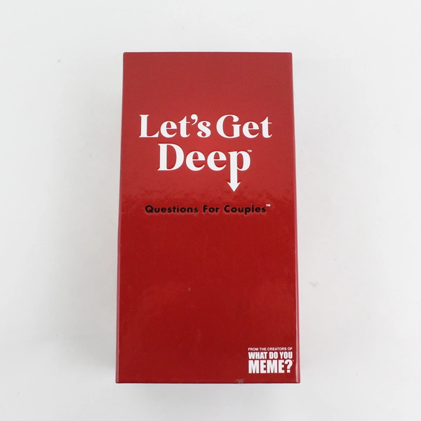 2021 Let's Get Deep Questions For Couples Game 500 Cards