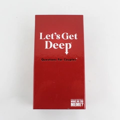 2021 Let's Get Deep Questions For Couples Game 500 Cards