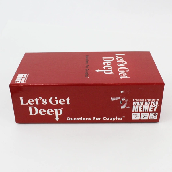 2021 Let's Get Deep Questions For Couples Game 500 Cards