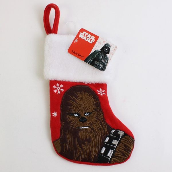 Ruz Star Wars Chewbacca Mini  Christmas Stocking 9"