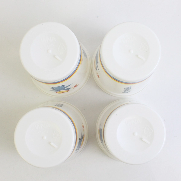 Lot of 4 Dutch Bros Plastic Kids Cups No Lids