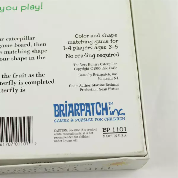 University Games Eric Carle The Very Hungry Caterpillar Board Game