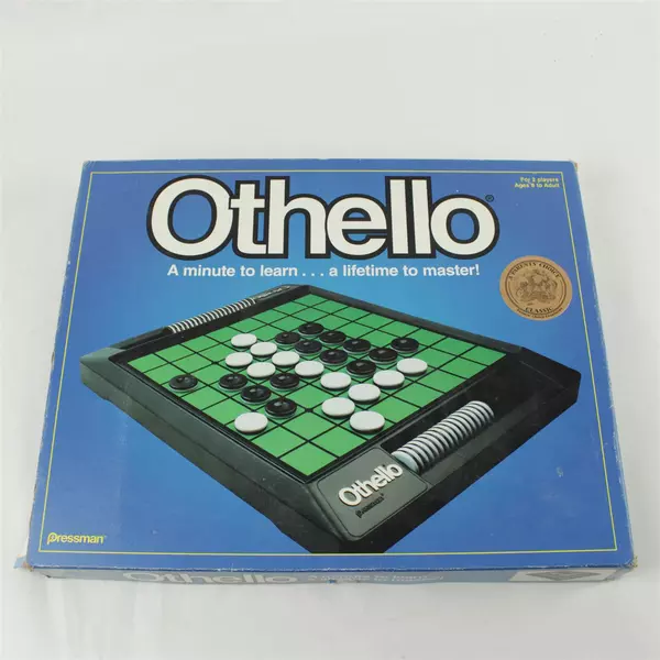 Vintage 1996 Pressman Othello Board Game