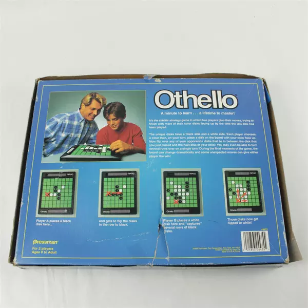 Vintage 1996 Pressman Othello Board Game