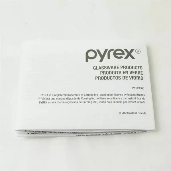 Pyrex 4-Cup Glass Measuring Cup - Microwave & Oven Safe, Heat-Resistant