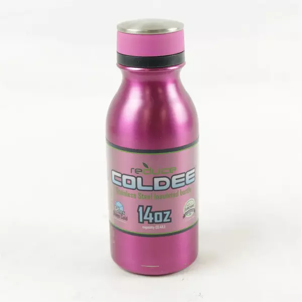 Reduce Coldee 14 oz Pink Stainless Steel Water Bottle