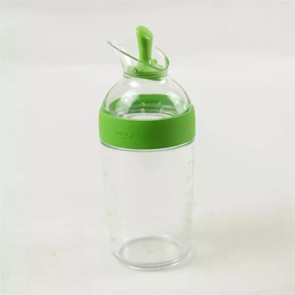 OXO Softworks Salad Dressing Shaker Green Compact 7.25"