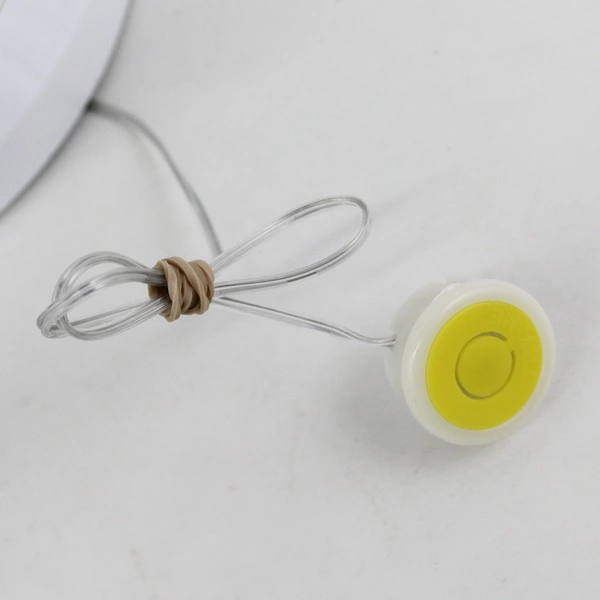  15" White Plastic Battery Operated Light Up Christmas Tree