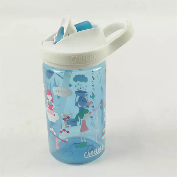CamelBak Blue School Motif Water Bottle Kids 