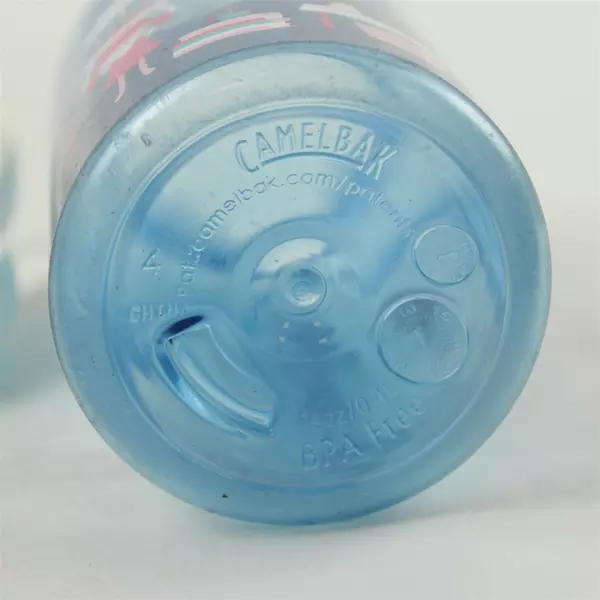 CamelBak Blue School Motif Water Bottle Kids 