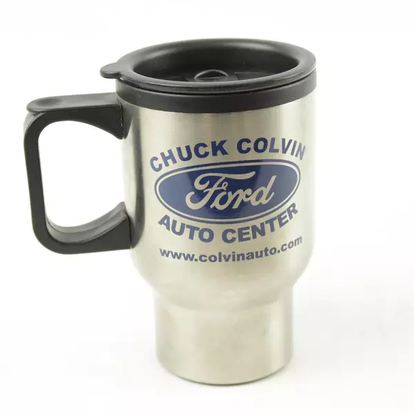 Chuck Colvin Ford Stainless Steel Insulated Travel Mug 