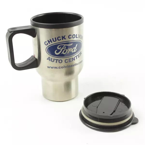 Chuck Colvin Ford Stainless Steel Insulated Travel Mug 