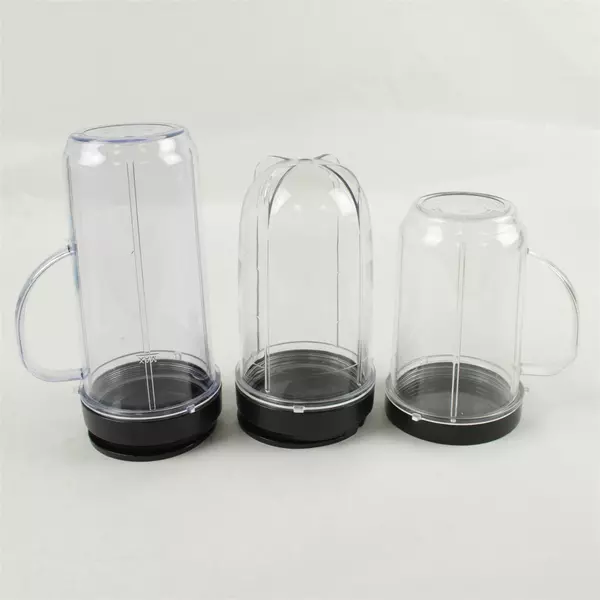 Lot of 3 Magic Bullet Cups Replacement Blender Cups 
