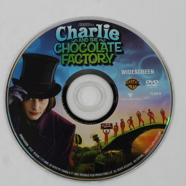 Charlie and the Chocolate Factory DVD, 2005 Widescreen Edition  #59337