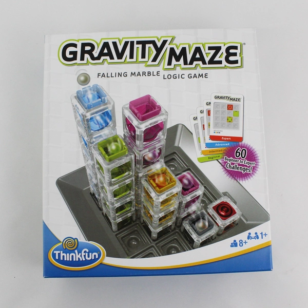2014 Think Fun Gravity Maze Falling Marble Logic Game