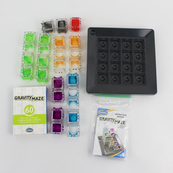 2014 Think Fun Gravity Maze Falling Marble Logic Game