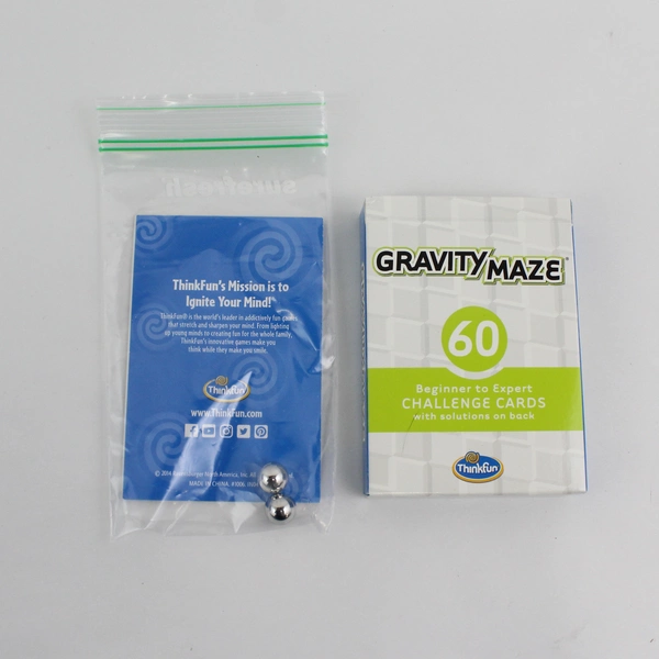 2014 Think Fun Gravity Maze Falling Marble Logic Game