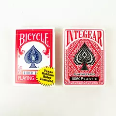 Lot of 2 Integear & Bicycle Playing Card Decks