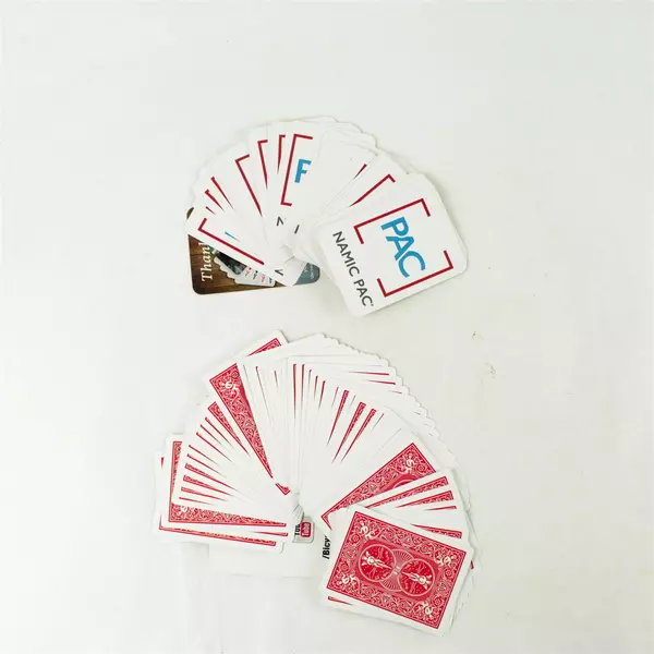 Lot of 2 Playing Card Decks Bicycle & Generic Used Good