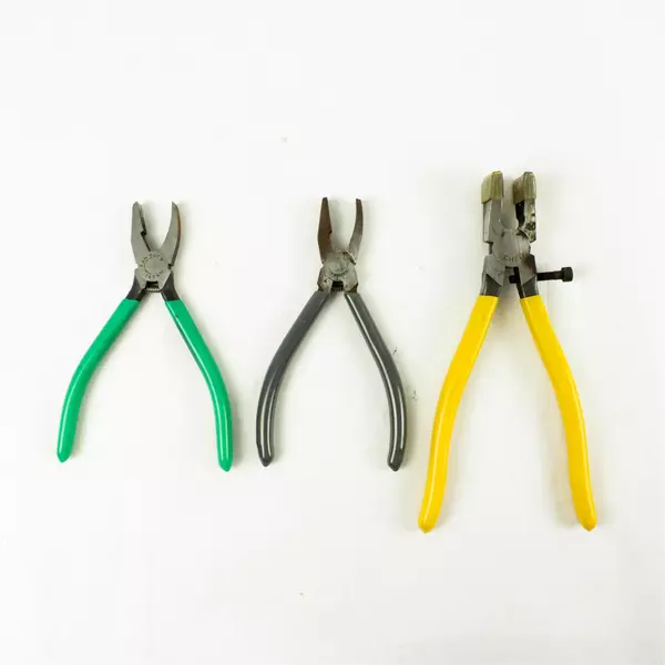 Lot of 3 Pliers Used Set General Purpose Cutting & Gripping