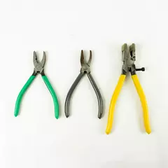 Lot of 3 Pliers Used Set General Purpose Cutting & Gripping