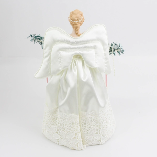 Vintage Traditions Lighted Tree Top or Centerpiece Christmas Angel Original Box