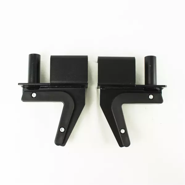 J-Hook Barbell Holders 2pc for 2x2" Power Rack 1" Mount Hole