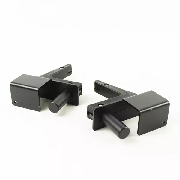 J-Hook Barbell Holders 2pc for 2x2" Power Rack 1" Mount Hole