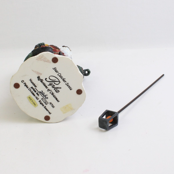 Pipka Ulviden "Star Catcher Santa" Figurine "Reflections Of Christmas" 6.5" Tall