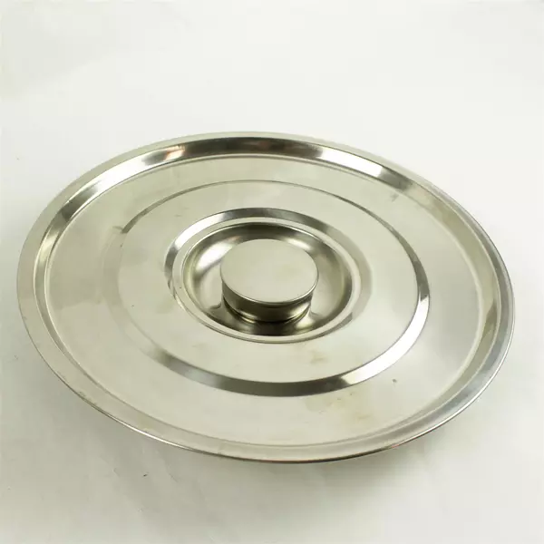 5gal Stainless Steel Brew Kettle with Tri-Ply Bottom, Lid, Handle & Thermometer