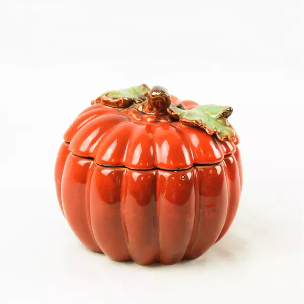Vintage Pumpkin Soup Tureen - Fall Table Centerpiece - Good Pre-Owned