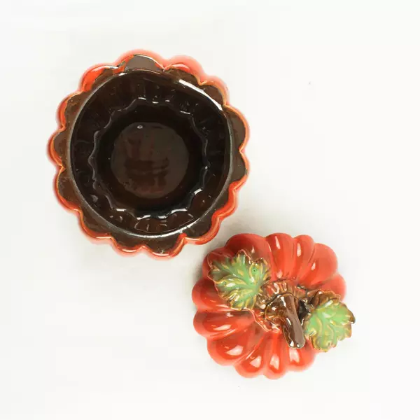 Vintage Pumpkin Soup Tureen - Fall Table Centerpiece - Good Pre-Owned