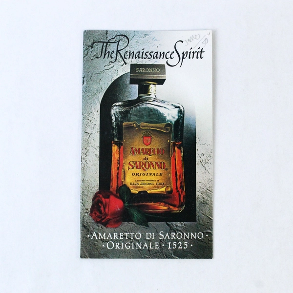 The Renaissance Spirit Amaretto Di Saronno 1525 Drinks Recipe Booklet