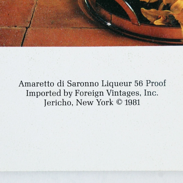 The Renaissance Spirit Amaretto Di Saronno 1525 Drinks Recipe Booklet