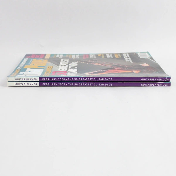 Lot Of 2 Guitar Player Magazines Featuring The 50 Greatest Guitar DVDs Feb 2008