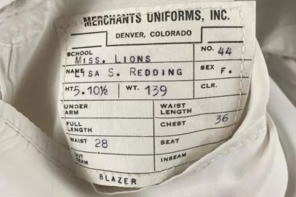 Vintage 1984 Mississippi Lions Int Band Blazer Women's Large White 