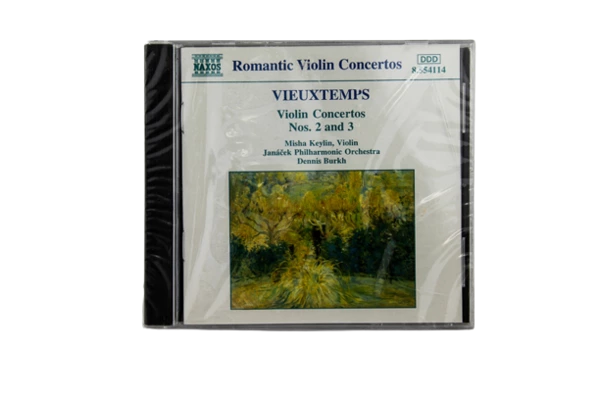 Romantic Violin Concertos Vieuxtemps Violin Concertos 2 and 3 CD Sealed 